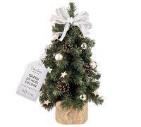 Creative Home Mini Sapin de Noel Artificiel Champagne 40 cm
