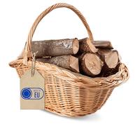 Creative Home Panier de Rangement Panier en Osier avec Poignée et Jute