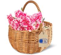 Creative Home Petit Panier de Pâques en Osier | 22 x 22 x 26 cm (+/- 2 cm)