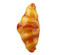 Creative Real Like Croissant Night Light, Lampe de Bureau en Forme de Pain Mignon à Piles, Veilleuses Décoratives pour la Maison, Veilleuse LED, Lampe de Chevet pour Chambre(A)