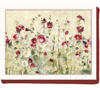 Creative Tops Wild Field 5233437 Plateau rembourré Motif coquelicots Multicolore 44 x 34 cm