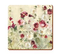 Creative Tops Wild Field Poppies Ensemble Premium de 4 sous-Verres avec Dos en liège, 10,5 x 10,5 cm (4" x 4")