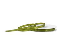 Creativery Rouleau de ruban en satin 6 mm 25 m Vert olive 563d.
