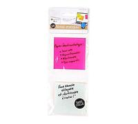 CREATRICE DE GENIE EC3016 Lot de 100 Notes repositionnable Statique NT Multicolore 7,50 x 7,50 x 0,50 cm
