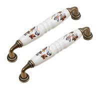 Creatwls Lot de 2 Poignées de Tiroir Poignées Armoir Porte Poignée Placard Tirroir Boutons Poignées de Porte de Placard de Cuisine Bouton de Tiroir