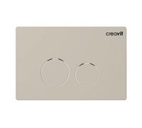 Creavit TERRA Plaque de commande - gris froid GP9002.07