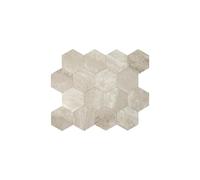 Crédence Adhésive Hexagone 33cm Blanc