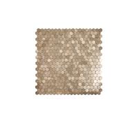 Crédence Adhésive Mosaïque 32cm Bronze