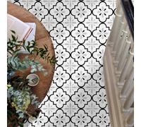 Credence Adhesive Pour Cuisine Gris Noir Imperméable Résistant À L’Huile,Carrelage Adhesif Mural Cuisine,Stickers Carrelage Pour Crédence Cuisines, Décoratif Autocollant Carreaux Muraux