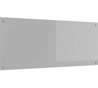 Crédence de cuisine Gris clair 120 x 50 cm verre trempé