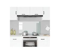 vidaXL Dosseret de cuisine Transparent 100x60 cm Verre trempé