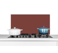Credence Palette - Rouge - Intérieur Fond de hotte 80x40 cm Credence aluminium Plaque inox de cuisine