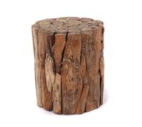 CREEDWOOD Colonne Malea 40 | Bois flotté, 40cm | Pied à Fleurs Massif, Colonne en Bois, Colonne décorative, Pied pour Plantes, Colonne de Sol Naturel, Support pour Fleurs