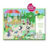 CREER AVEC DES STICKERS - Fanfare Vert