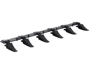 Crémaillère de godet VEVOR, 120 cm, godet de tracteur haute performance, rail 6 dents pour chargeuse, tracteur, chargeuse compacte, capacité de charge 2000 kg, design à visser, pour une excavation eff