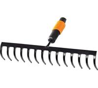 Crémaillère noire/orange, 14 dents, 36 cm, acier trempé