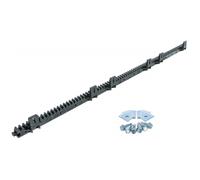 Crémaillère nylon Nice 20x25x1000 mm âme acier 6 attaches - SIR6MD