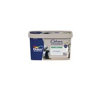 Dulux Valentine Crème de Couleur - Peinture multi-supports intérieure - Satin Gris Tendance 2,5 L