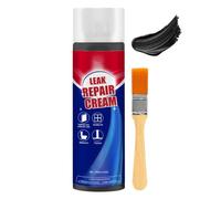 Crème de réparation contre les fuites - Colle imperméable à séchage rapide pour mur en bois avec pinceau - Pâte polyvalente pour salle de bain, cadre de fenêtre, carrelage, béton, 100
