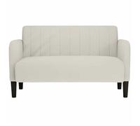 Crème SOFA - PHSH - Canapé causeuse - Petit double - crème 109 cm velours C134