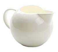 Crémier en Céramique Blanc 300ml Poignée Confortable | Service Café et Thé, pour Restaurant Occidental, Contenu Chaud ou Tiède, Prise Sûre
