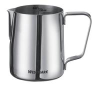 Westmark Pot à lait Brasilia 220 ml - Idéal pour la crème à café, le lait, le miel et autres additifs de café et de thé, accessoires Barista - Acier inoxydable