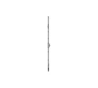 Crémone bi-directionnelle F15 ajustable L 1597,5mm cote D 600mm 1 galet - FERCO - G-13797-16-4-1
