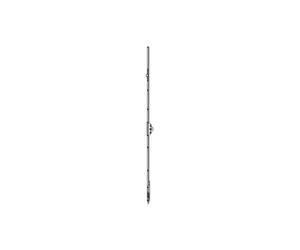 Crémone bi-directionnelle F15 ajustable L 1597,5mm cote D 600mm 1 galet - FERCO - G-13797-16-4-1