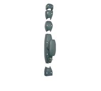 Crémone en applique en fonte pour porte cochère - RY 34 gris mat TORBEL