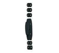 Jardinier Massard Crémone 16 x 8 RY51 bouton fonte peint époxy noir
