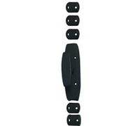 Crémone classique RY 51 peint époxy noir Bouton standard - JARDINIER MASSARD - J041110 Noir