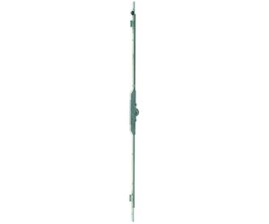 Crémone de coulissant simple pour verrou JET 7,5 mm longueur 600 mm cote D 300 mm 2 galets FERCO G-15383-06-0-1