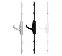 Crémone DUALIS à poignée rotative Blanc RAL 9010 - LA CROISEE DS - DS7211-036