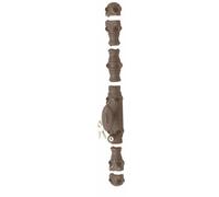 Crémone en applique - en fonte - avec serrure - RY 60 gris mat TORBEL