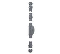 Crémone en fonte en applique pour menuiserie bois RY59 - bouton confort - apprêt JARDINIER MASSARD