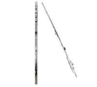 Crémone OB F7.5 DF/DV ajustable haut et bas L 400mm cote D 250mm - FERCO - G-22060-00-0-1