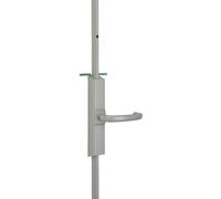 Crémone pompier 742 rotative Coupe-feu sans tringle gris VACHETTE 12756000