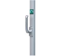 Crémone pompier à poignée rotative L 2,3 m Alu ISEO 43002301