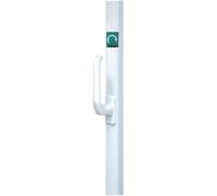 Crémone pompier à poignée rotative L 3 m blanc ISEO 43003000