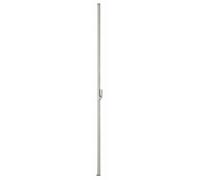 Crémone pompier à poignée rotative - longueur 3000 mm - 334 argent VACHETTE