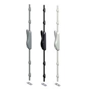Crémone pompier DEESSE série 6887 laqué blanc RAL9010 LA CROISEE DS DS6887-036