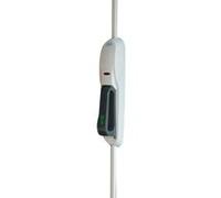 Crémone pompier DEFY droite + gâches laqué blanc RAL9010 - LA CROISEE DS - DS5211-D036 G