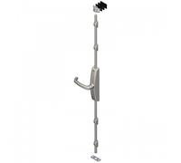 Crémone pompier - poignée rotative - boitier seul - Dualis 7211 blanc LA CROISÉE DS