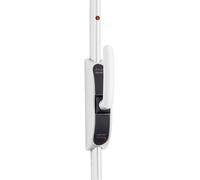 Crémone pompier VEOLIS béquille rotative à 90° sans tringle blanc VACHETTE 18311000