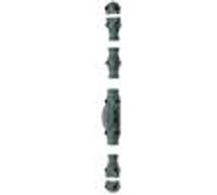 Crémone rustique RY70 série forte 18x9mm finition apprêt bouton confort - JARDINIER MASSARD - J042100 Noir G