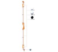 Crémone urgence PANAMA avec jeu de pênes blanc RAL9010 FAPIM 8300B10054_32