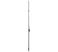 Crémone verrou - axe 15 mm - cote D 155 mm - longueur 550 mm - Jet FERCO