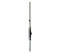 Crémone verrou F7.5 ajustable L 850mm cote D 250mm 2 galets - FERCO - G-13237-08-0-1