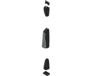 Crémones - poignée à pousser - 2 points 5206 pour fermetures d'urgence Sevad - CROISEE DS - noir 6888 - DS5206-0-013