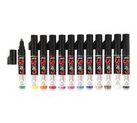 Creotime feutres peinture acrylique 11 cm 12 pièces Multicolore G